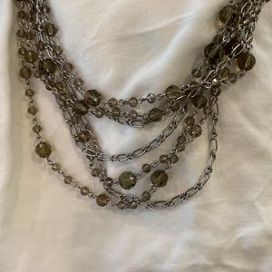 Banana Republic silver necklace